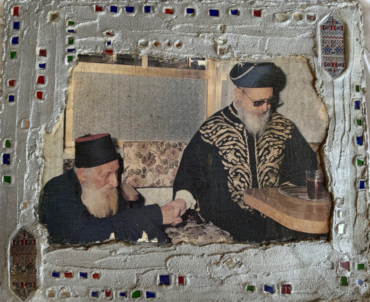 Rabbi Ovadia Yosef and Rabbi Yitzhak Kaduri
