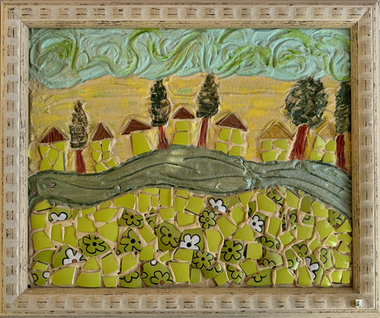 The Northern view in green