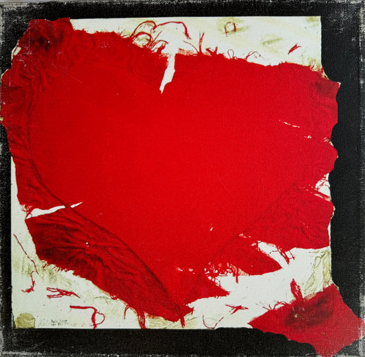 Print - hearts series - velvet