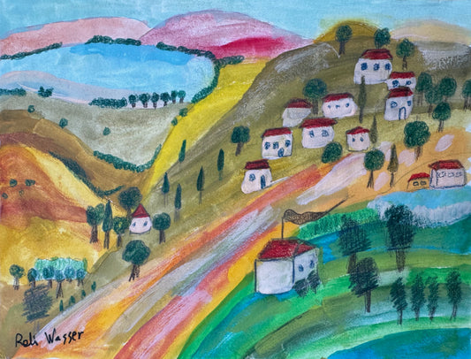 Northern view - painting