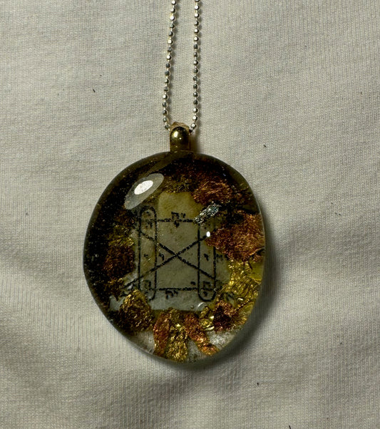 Large necklace pendant 4