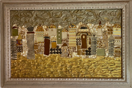 Jerusalem in gold & bronze