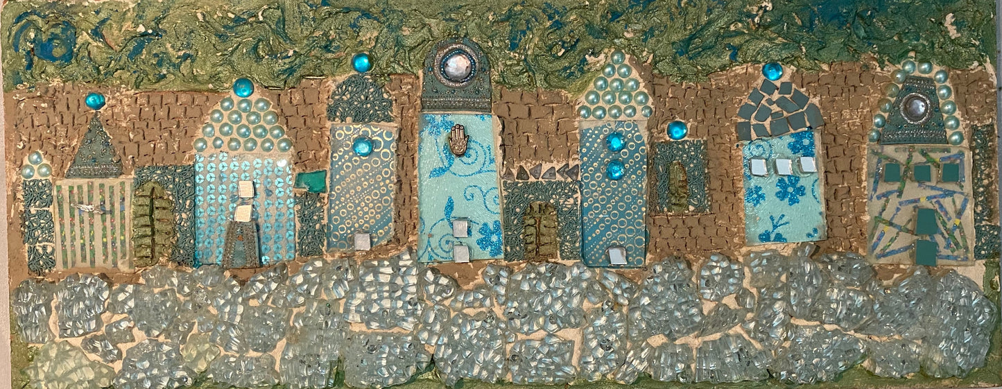Jerusalem in light blue 2